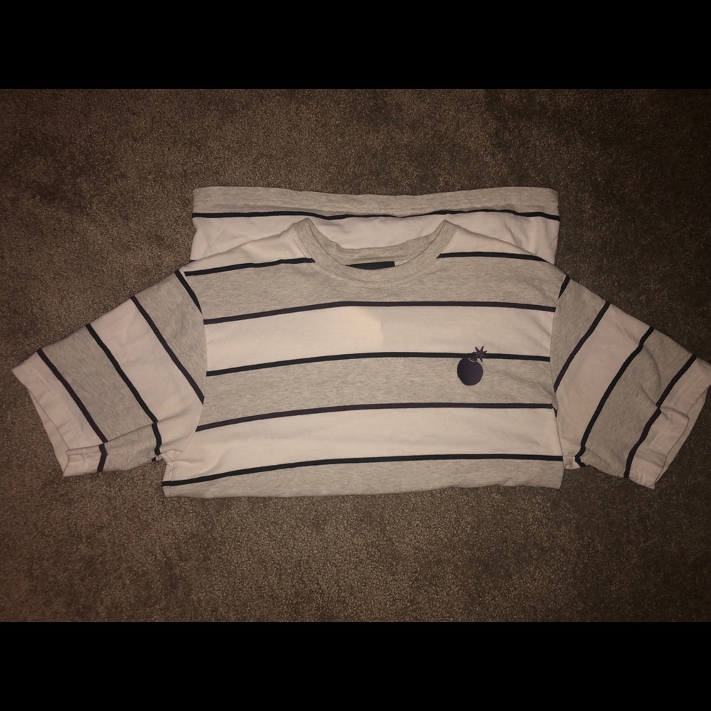 Striped “The Hundreds” Tee